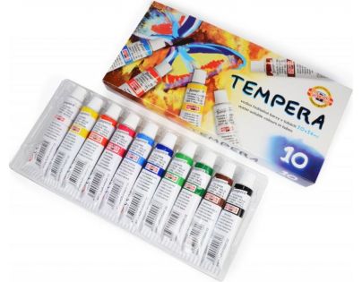Koh-i-noor Temperové barvy sada 10 x 16 ml