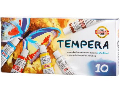 Koh-i-noor Temperové barvy sada 10 x 16 ml