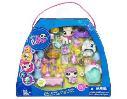 Kolekce zvířatek a spousta doplňků Littlest Pet Shop 28978