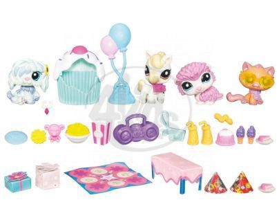 Kolekce zvířatek a spousta doplňků Littlest Pet Shop 28978