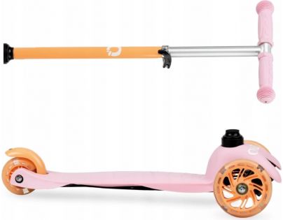 Qkids Koloběžka Lumis LED oranžová