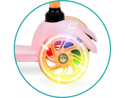 Qkids Koloběžka Lumis LED oranžová