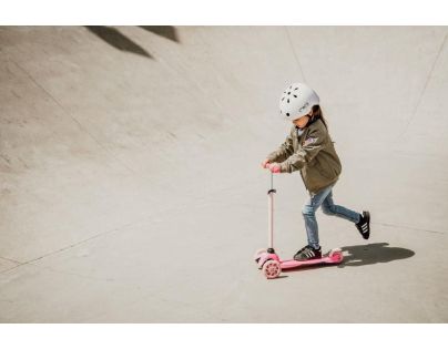 Qkids Koloběžka Lumis LED oranžová