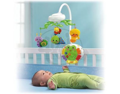 Fisher Price M9970 - Kolotoč nad postýlku reagující na dětský pláč