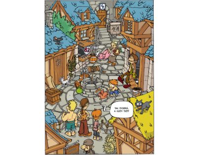 Komiks, v němž jsi hrdinou Rytíři
