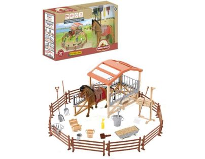 Koňská farma - velká sada 33ks