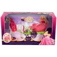 Simba 5765782 - Disney kočár s koněm pro Šípkovou Růženku 2