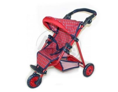 Kočárek buggy tříkolka - polohovatelná rukojeť
