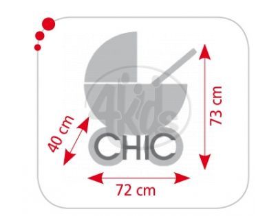 BAYER CHIC 2000 - 61524 - Kočárek pro panenky LUPO - Funny pink