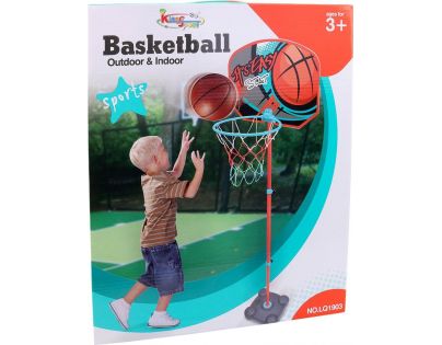Made Koš basketbalový se stojanem 141 x 40 cm
