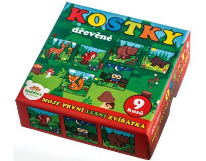 Kostky kubus Moje první lesní zvířátka
