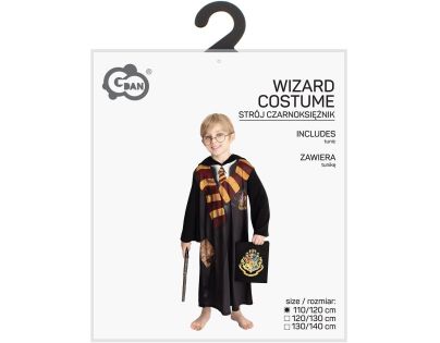 Kostým Čaroděj 110-120 cm