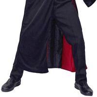 Kostým Čaroděj černo-červený 110-120 cm 3