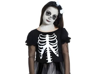 Kostým Kostlivec holčičí 110-120 cm