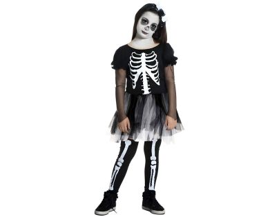 Kostým Kostlivec holčičí 110-120 cm