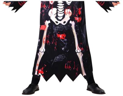 Kostým Kostlivec s maskou klučičí 130-140 cm