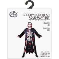 Kostým Kostlivec s maskou klučičí 130-140 cm 4