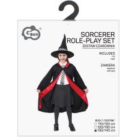Kostým Kouzelník-Kouzelnice 130-140 cm 4