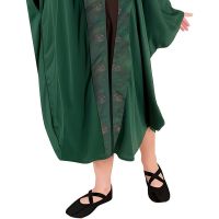 Kostým Kouzelník-Kouzelnice zelený 130-140 cm 3