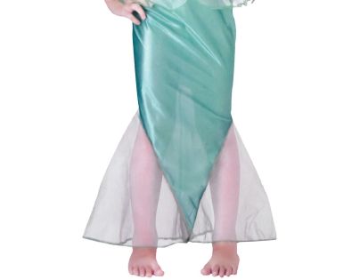 Kostým Mořská víla zelený 130-140 cm