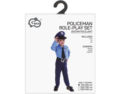 Kostým Policista-Policistka 110-120 cm