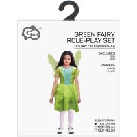 Kostým Zelená víla 110-120 cm 4