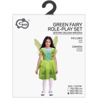 Kostým Zelená víla 130-140 cm 4