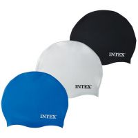 Intex 55991 Koupací čepice modrá 2