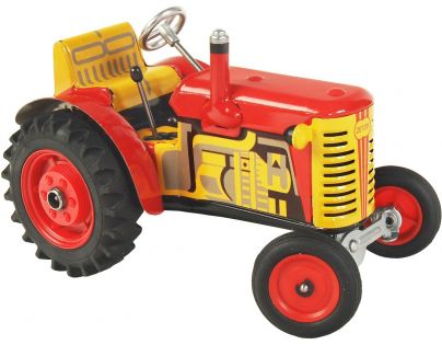 Kovap Traktor Zetor červený na klíček