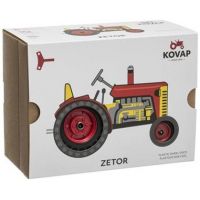 Kovap Traktor Zetor červený na klíček 3