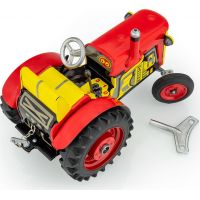 Kovap Traktor Zetor červený kovové disky 4