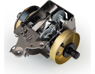 Kovap Traktor Zetor s valníkem červený kovové disky
