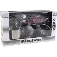 Kovová sada nádobí s příslušenstvím 11 ks 2