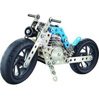 Kovová stavebnice 140 ks - Motorka