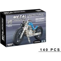 Kovová stavebnice 140 ks - Motorka 2