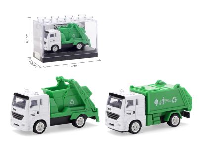 Kovový model popelářského vozu 1:64