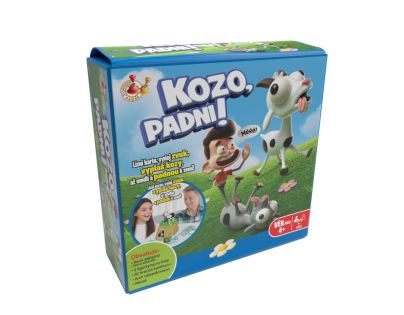 Sparkys Kozo, padni! CZ a SK verze - Poškozený obal
