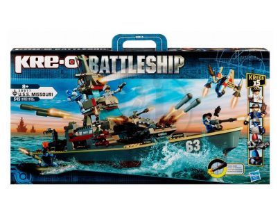 Kre-O - Battleship Stavebnice Bojová loď USS Missouri 38977