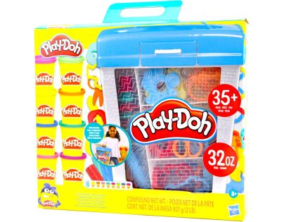 Kreativní kufřík s modelínou a příslušnstvím Play Doh