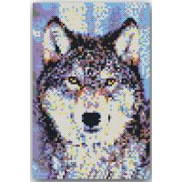 Kreativní sada Beedz Art - Vlk 7000