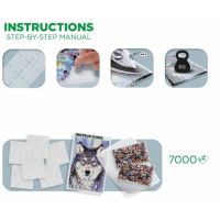 Kreativní sada Beedz Art - Vlk 7000 2