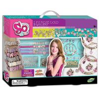 HM Studio Kreativní sada Náramky a náhrdelníky s písmeny