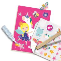 Kreativní sada obtisků + třpytky 2