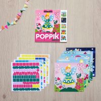 Poppik Kreativní samolepkové karty Pohádkové 2