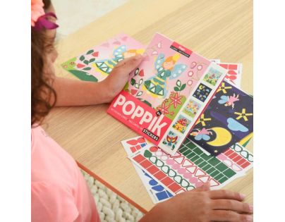 Poppik Kreativní samolepkové karty Pohádkové