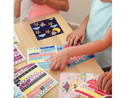 Poppik Kreativní samolepkové karty Pohádkové