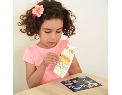 Poppik Kreativní samolepkové karty Pohádkové
