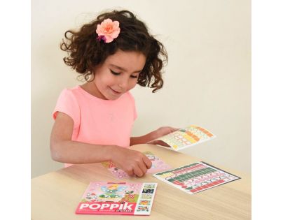 Poppik Kreativní samolepkové karty Pohádkové