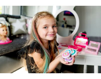 Teddies Křídy na vlasy Beauted 4 ks - Poškozený obal