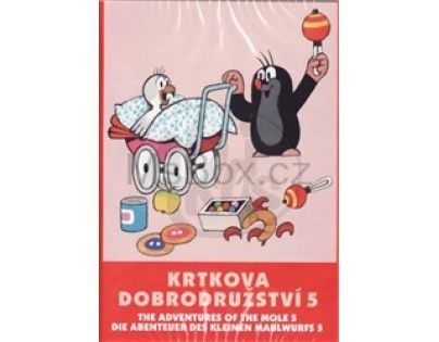 Krtkova dobrodružství 5 DVD